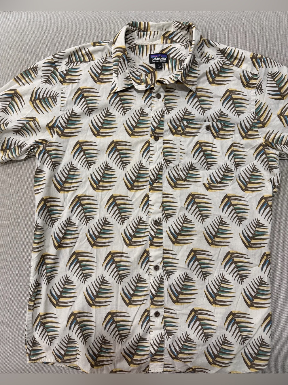 Men’s Organic Cotton Button Up